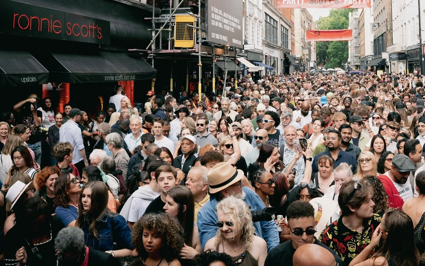 ronnie scott street party