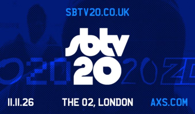 Line-Up Announced For Special SBTV  Anniversary Show At The&nbsp;O2